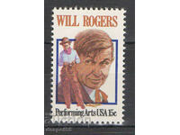 1979. United States. Performing Arts - Will Rogers.