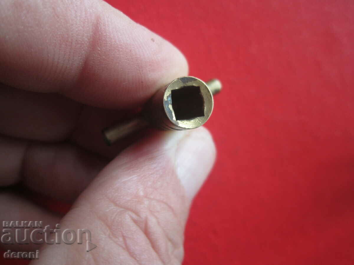 Old key key for wall mantel clock 7 - 5 Old key key for wall mantel clock 7 - 5