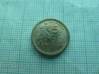 5 pesetas 1996 Spania