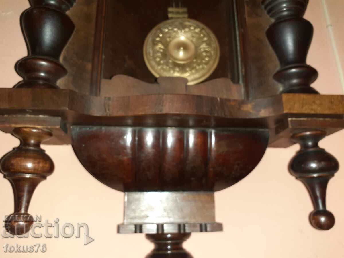 Delivery of Old French antique wall clock over 120 years old Delivery of Old French antique wall clock over 120 years old