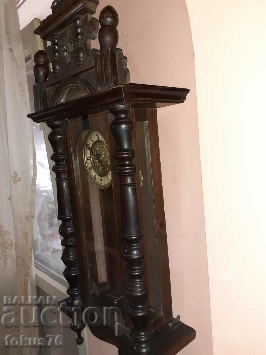 Old French antique wall clock over 120 years old - 5 Old French antique wall clock over 120 years old - 5