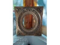 Very old baroque wood and plaster antique frame over 130 years old.