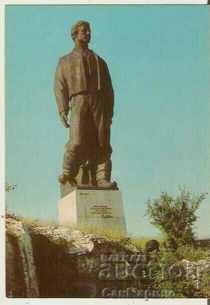Harta Bulgaria Lovech Monumentul lui Vasil Levski 2 *