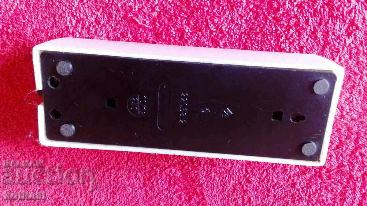 Extension cable three sockets without cable with price 3.50 BGN | € 1.79