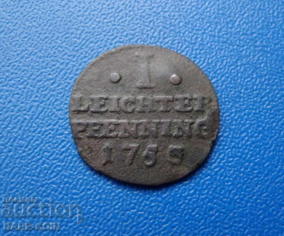RS(41) Goslar 1 Heller 1753 Rar cu preț € 23.01 | 45.00 BGN