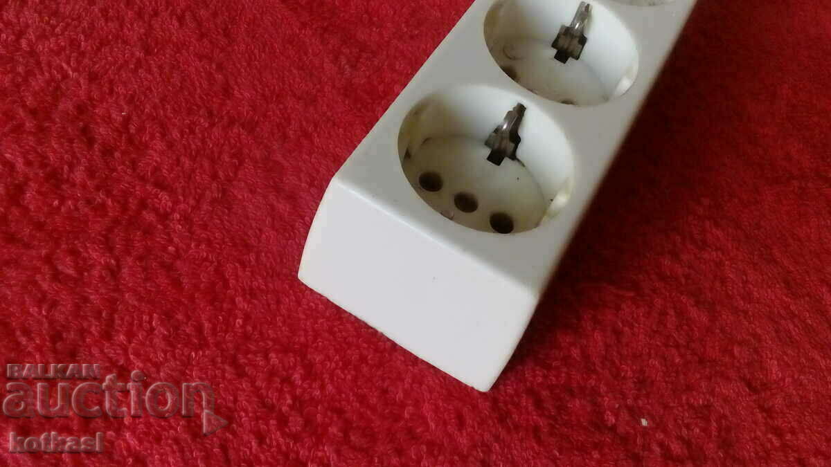 Three socket extension cord without cable - 5