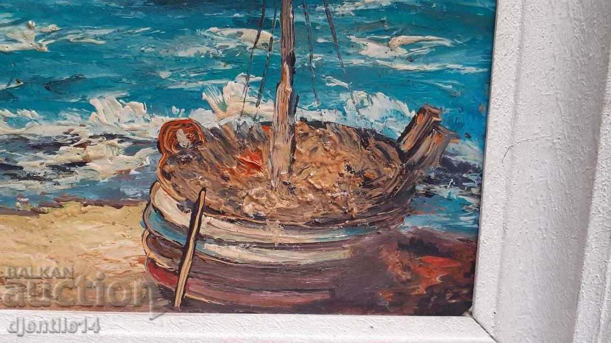 painting, oil on canvas with price 200.00 BGN | € 102.26 painting, oil on canvas with price 200.00 BGN | € 102.26