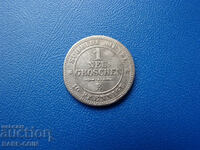 RS(41) Kingdom of Saxony 10 Pfennig -1 Grosz 1865 B Rare