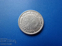 RS(41) Germania Reich 50 Pfennig 1930 D Munchen Rare