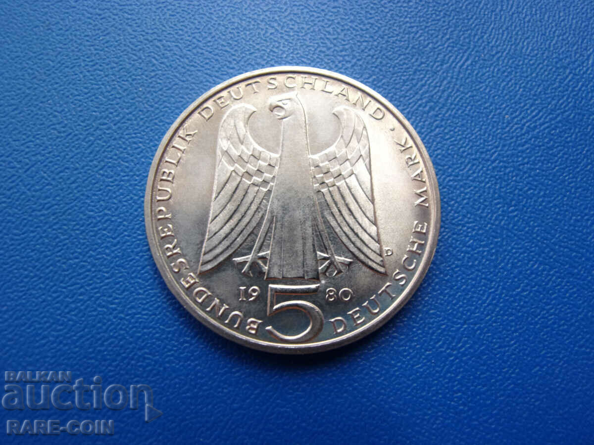 RS(41) FRG Germania 5 Timbre 1980 D Munchen UNC Rare cu preț € 6.14 | 12.01 BGN