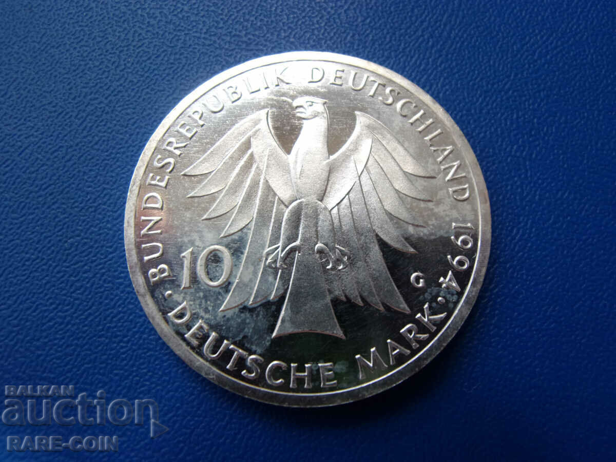 RS(41) FRG Germania 10 Timbre 1994 G Karlsruhe UNC Rare cu preț € 15.34 | 30.00 BGN