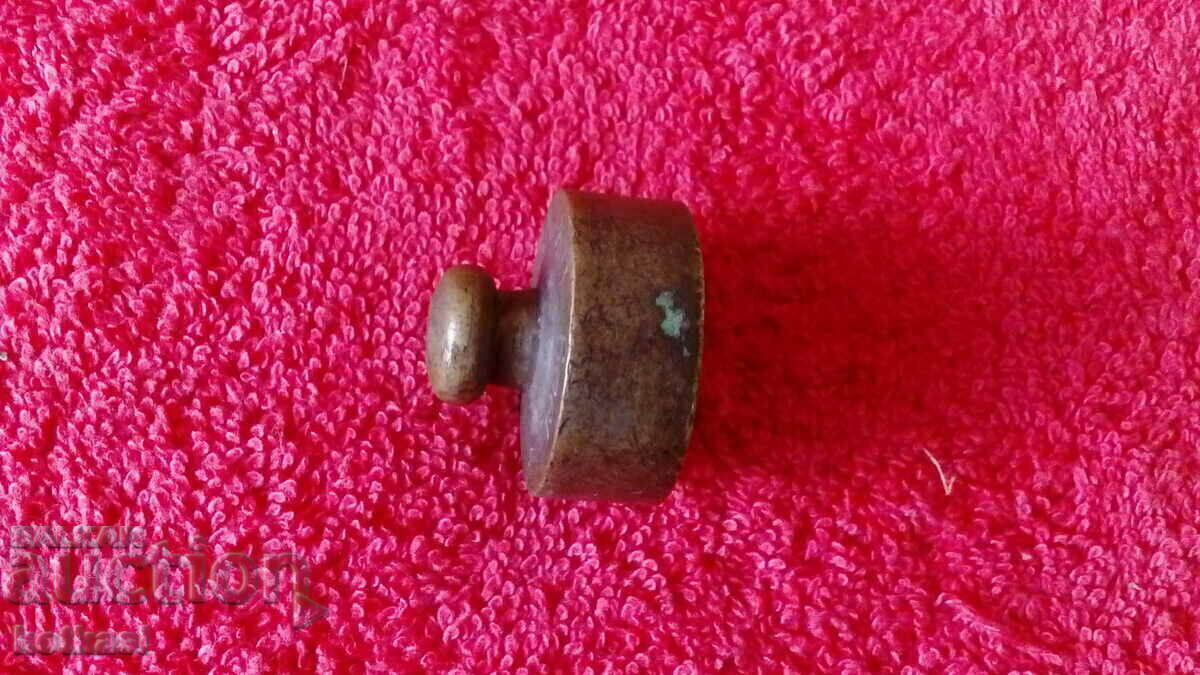 Auction Old bronze weight 100 grams scale scale 1916 marks Auction Old bronze weight 100 grams scale scale 1916 marks