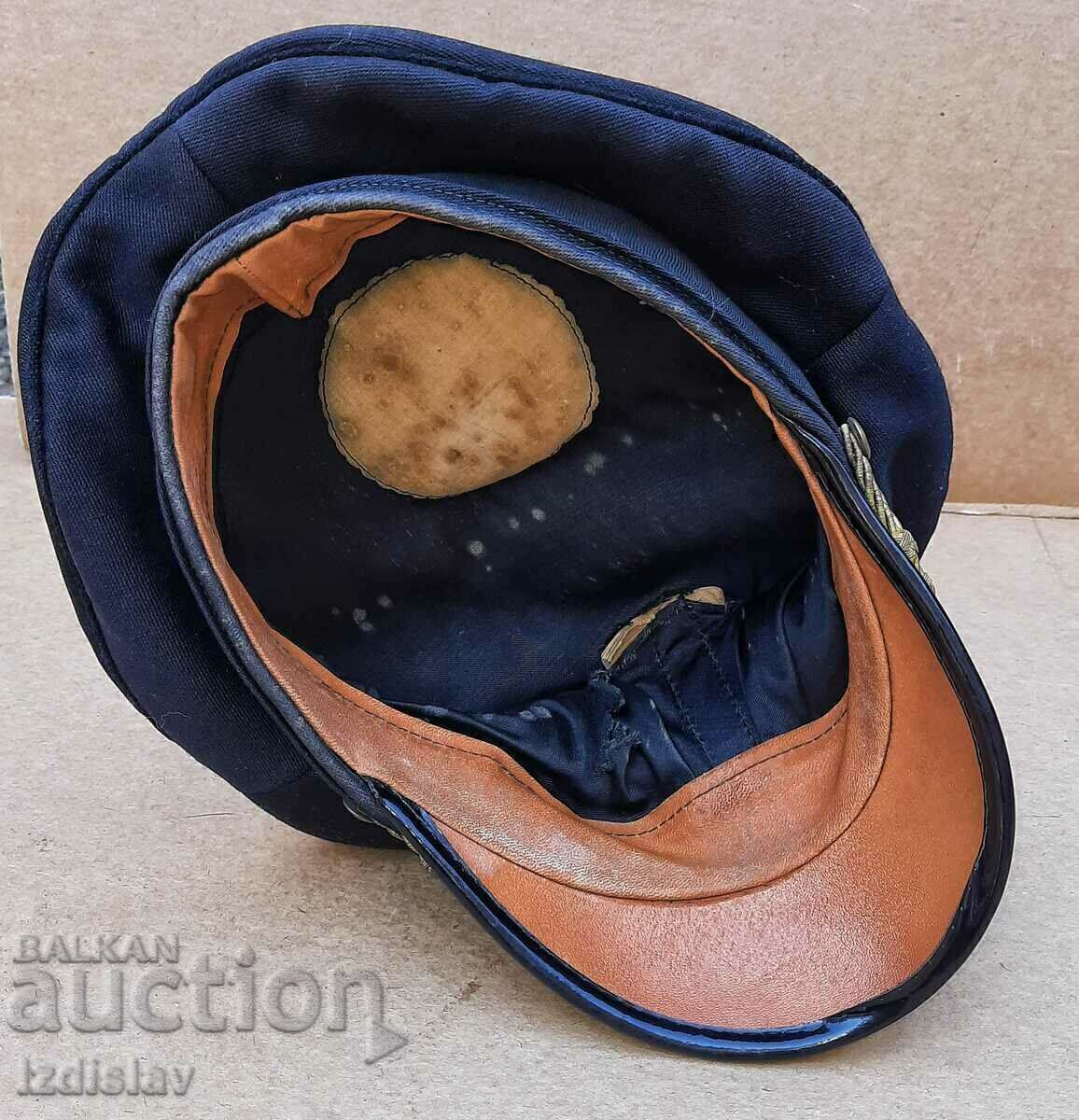 Παλιό ναυτικό καπέλο με κοκαδάκι πρώιμο Soc - 5