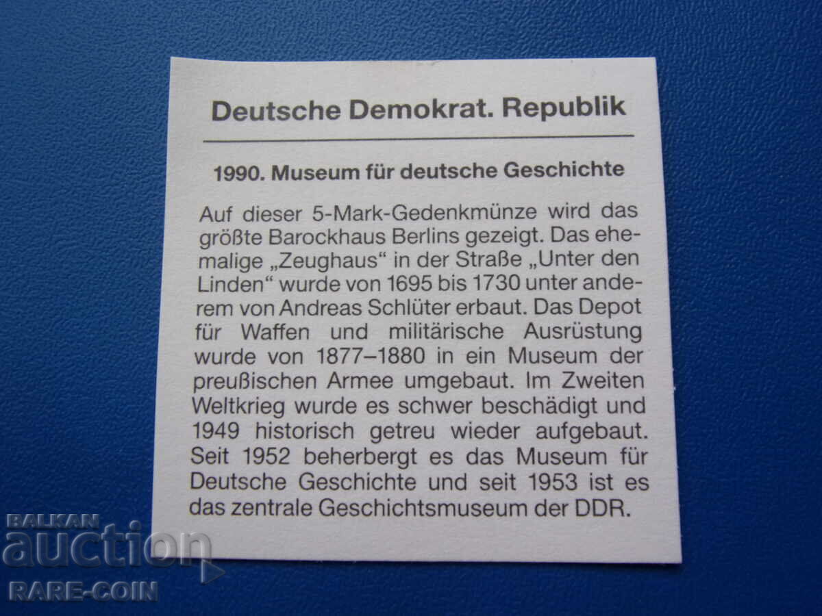 Livrarea RS(41) GDR Germania 5 Timbre 1990 UNC Rare