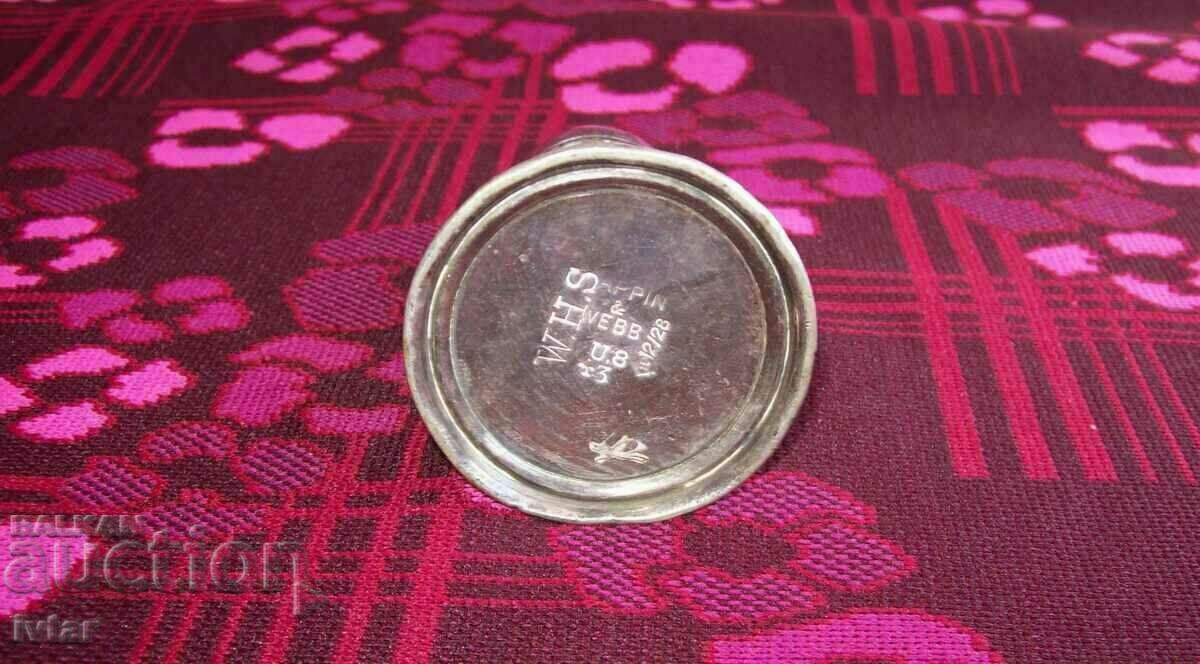 Доставка на Старинна английска солница MAPPIN & WEBB Доставка на Старинна английска солница MAPPIN & WEBB