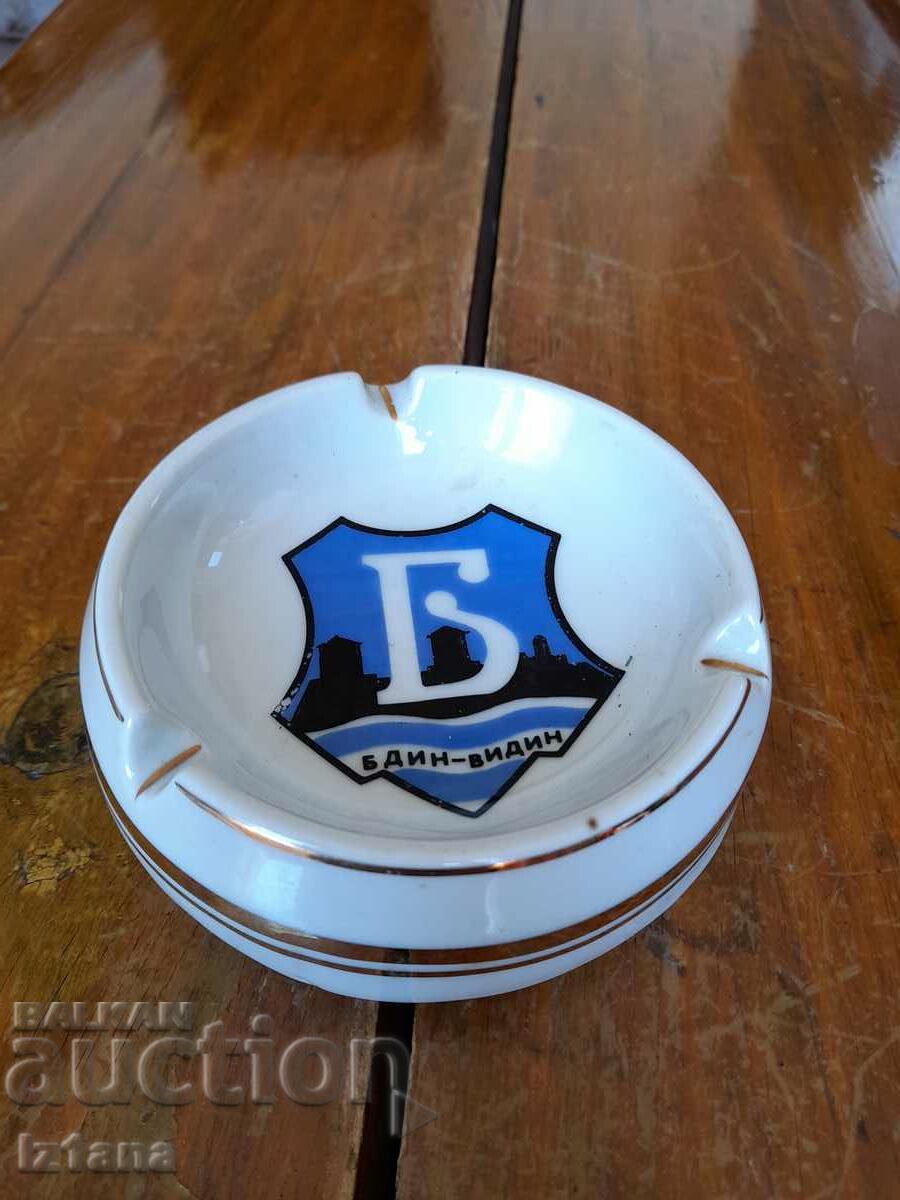 Old porcelain ashtray Bdin Vidin with price 50.00 BGN | € 25.56
