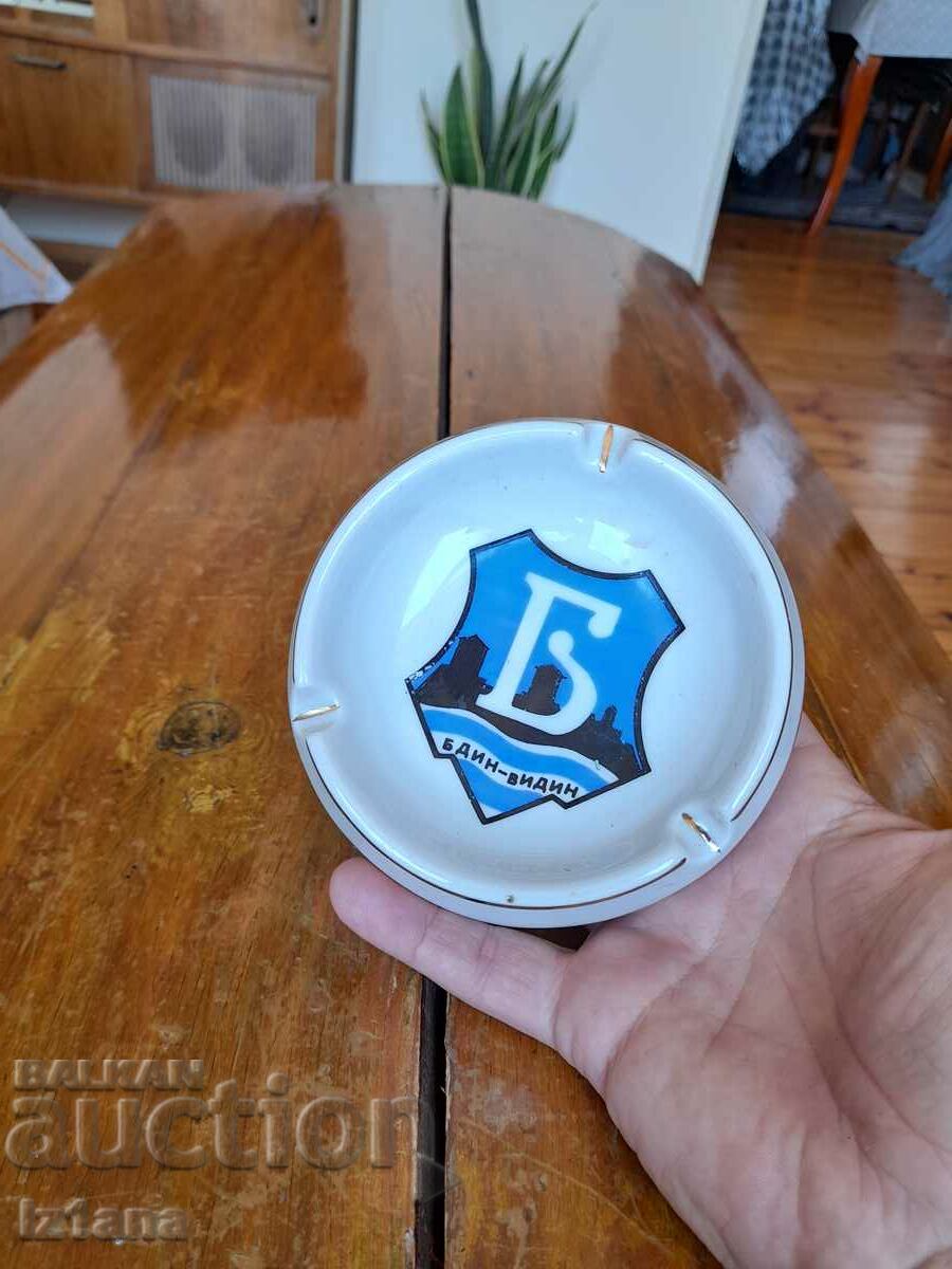 Auction  Old porcelain ashtray Bdin Vidin