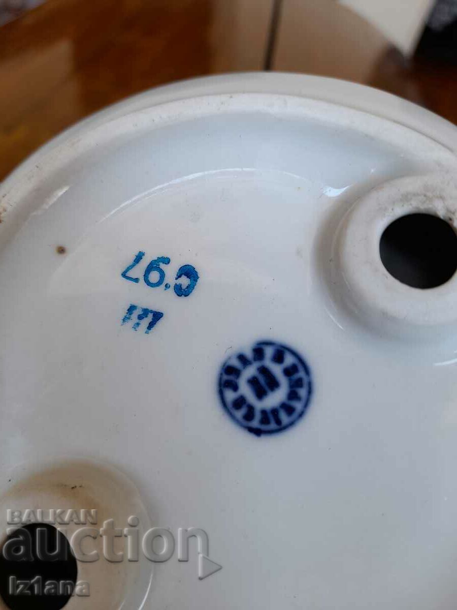 Old porcelain ashtray Bdin Vidin - 6