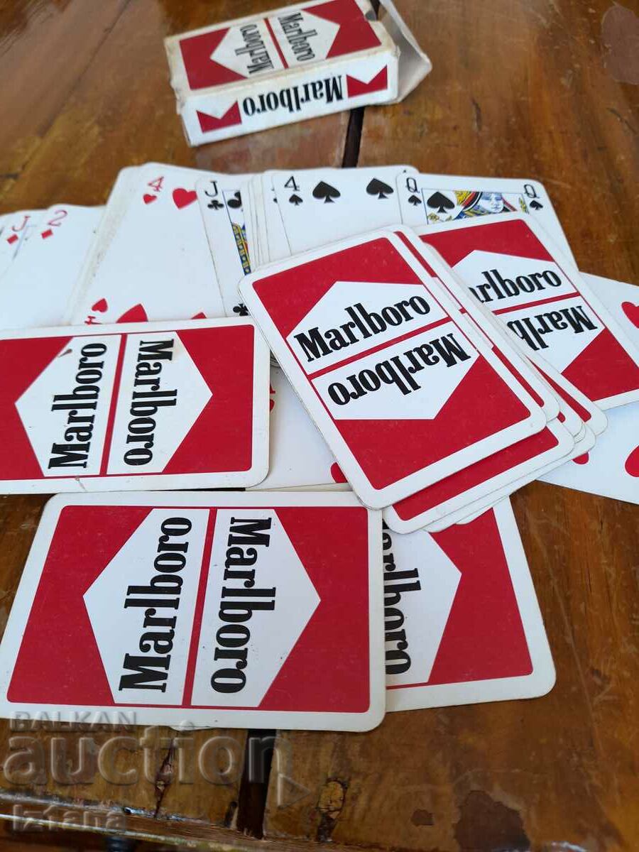 Auction Old Marlboro Playing Cards Auction Old Marlboro Playing Cards