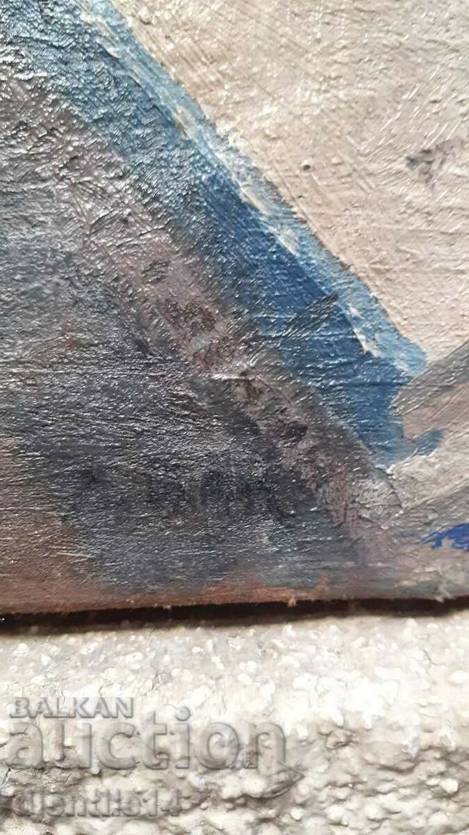 Licitație pictura, ulei pe panza