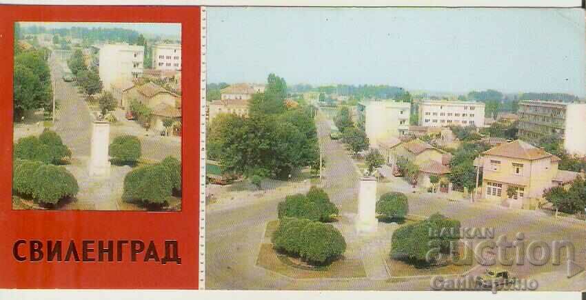 Card Bulgaria Svilengrad The Square *