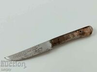 Χαραγμένο ελληνικό μαχαίρι 1961. Κρήτη