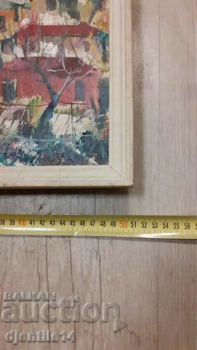 Delivery of painting, oil on canvas Delivery of painting, oil on canvas