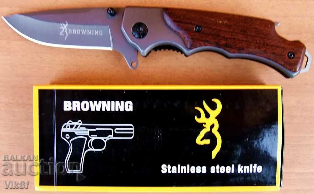 Auction BROWNING folding knife Auction BROWNING folding knife