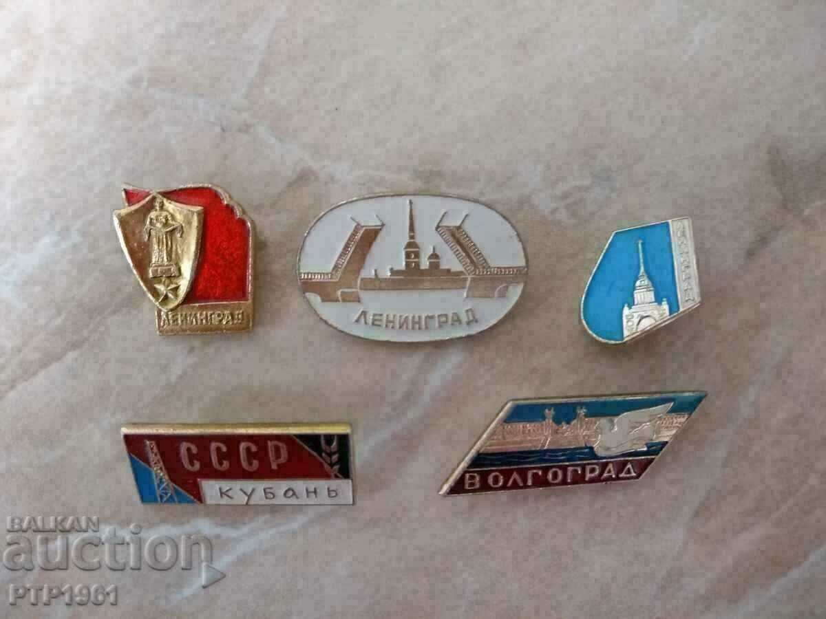 badges-Leningrad badges-Leningrad