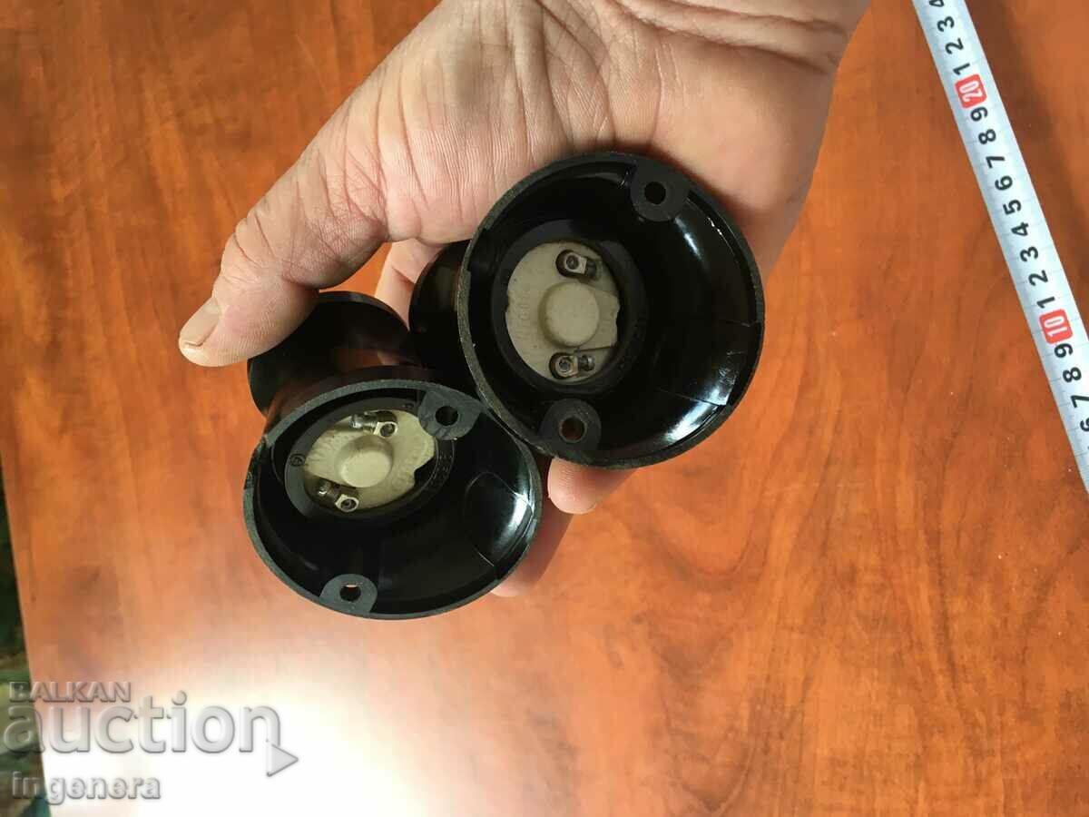 SOCKET INCLINED WALL RETRO BAKELITE-2 NO with price 6.00 BGN | € 3.07 SOCKET INCLINED WALL RETRO BAKELITE-2 NO with price 6.00 BGN | € 3.07