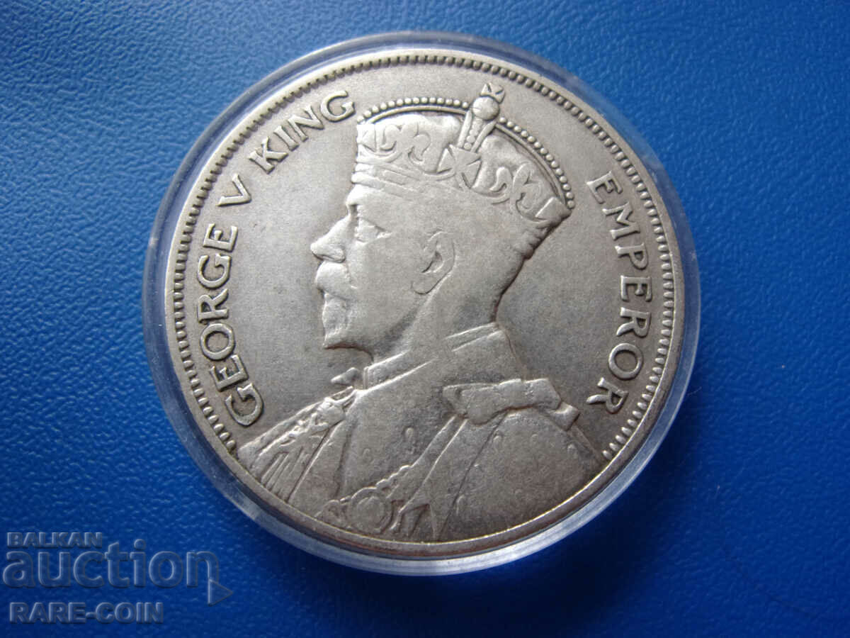 RS(42) New Zealand ½ Crown 1934 Rare with price € 30.68 | 60.01 BGN