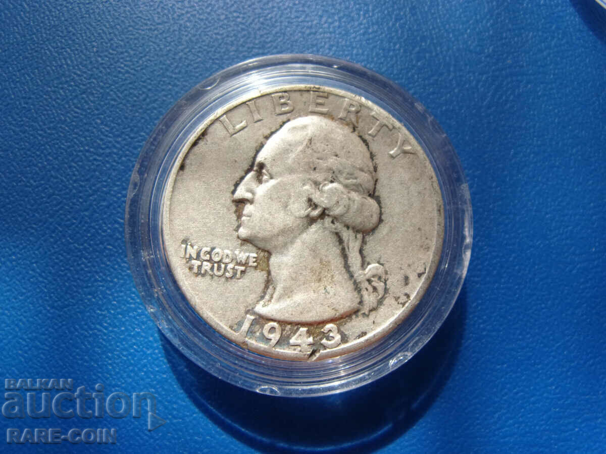 RS(42) ¼ dolar american 1943 Rar cu preț € 5.11 | 9.99 BGN