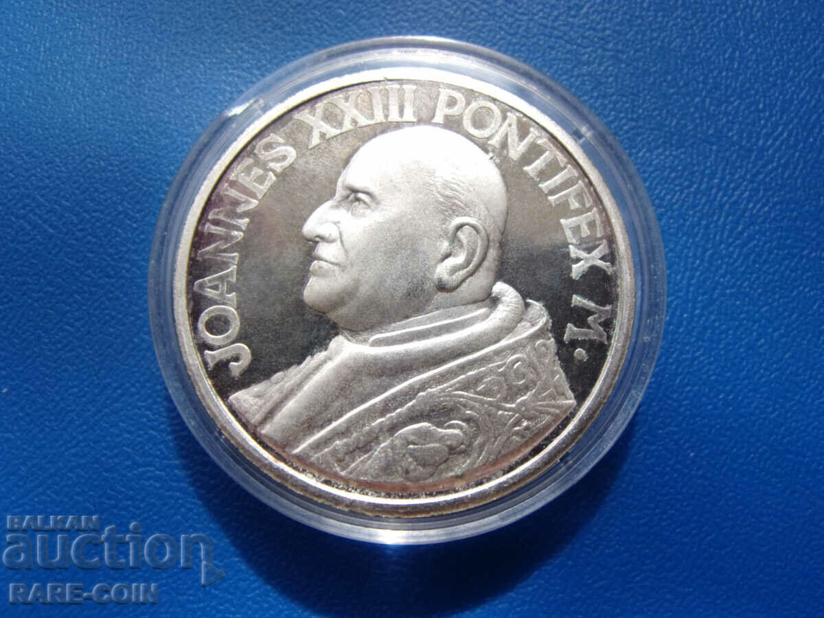 RS(42) Vatican Ioan XIII-Papa Bulgar 12gr. 30 mm. Rar cu preț € 20.45 | 40.00 BGN RS(42) Vatican Ioan XIII-Papa Bulgar 12gr. 30 mm. Rar cu preț € 20.45 | 40.00 BGN