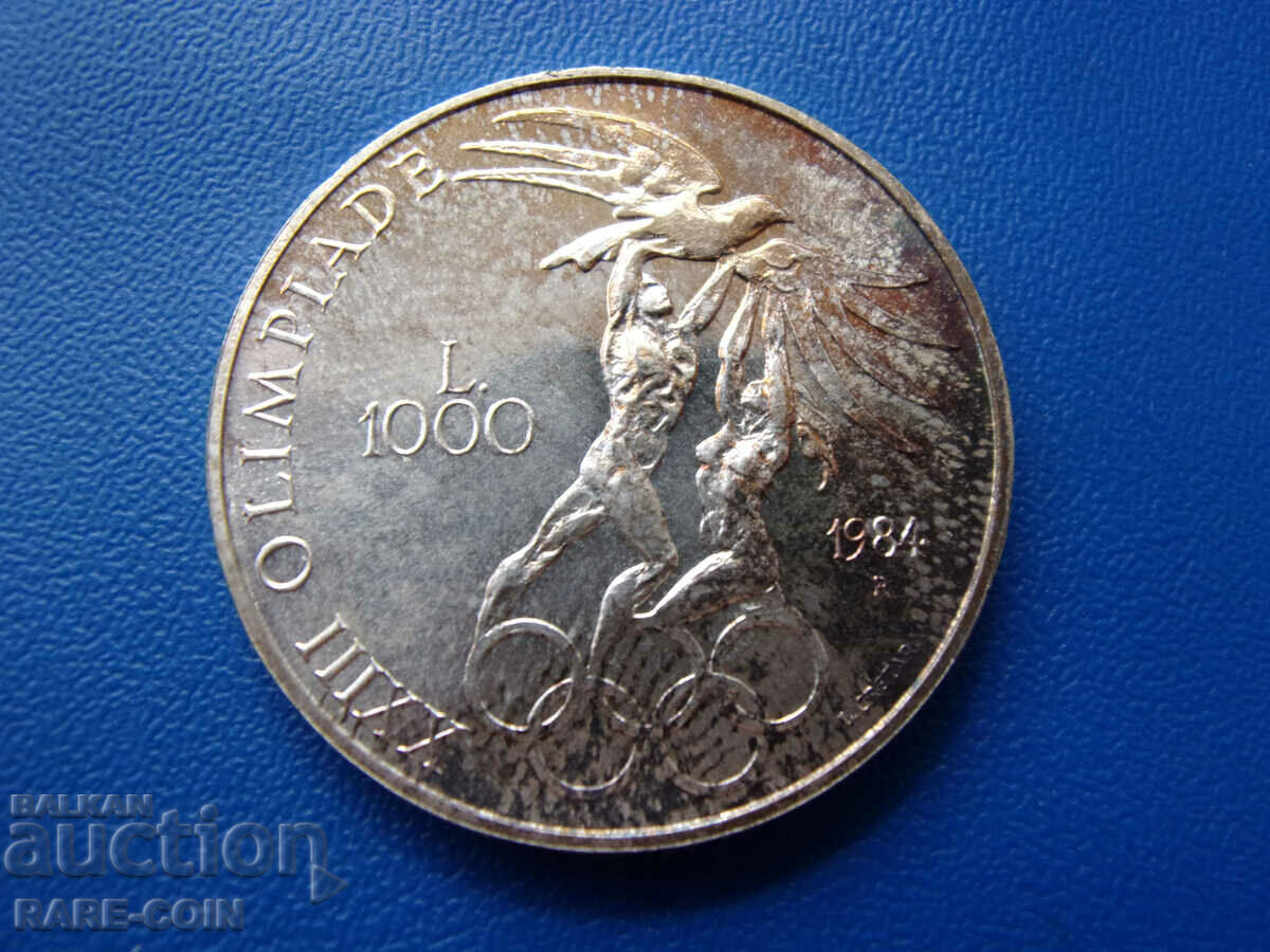 RS(42)  Сан Марино-Италия Сет 1984  Олимпийски UNC Very Rare с цена € 58.80 | 115.00 лв.