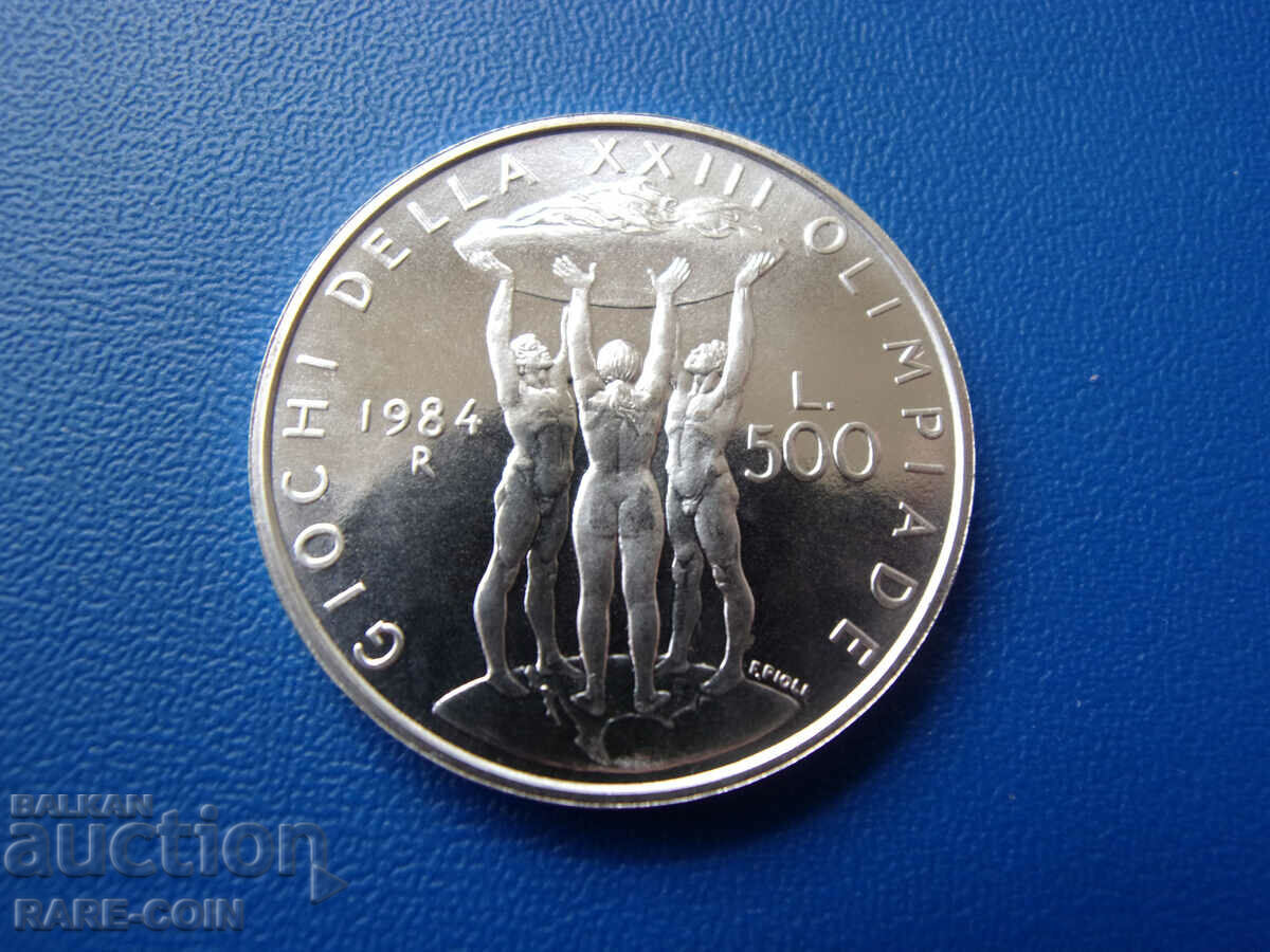 Доставка на RS(42)  Сан Марино-Италия Сет 1984  Олимпийски UNC Very Rare