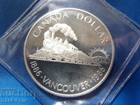 RS(42) Canada 1 dolar 1986 UNC PROOF Rar