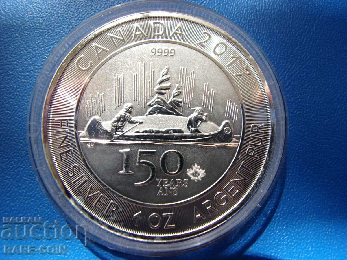 RS(42) Canada 5 dolari 2017 UNC PROOF Rar