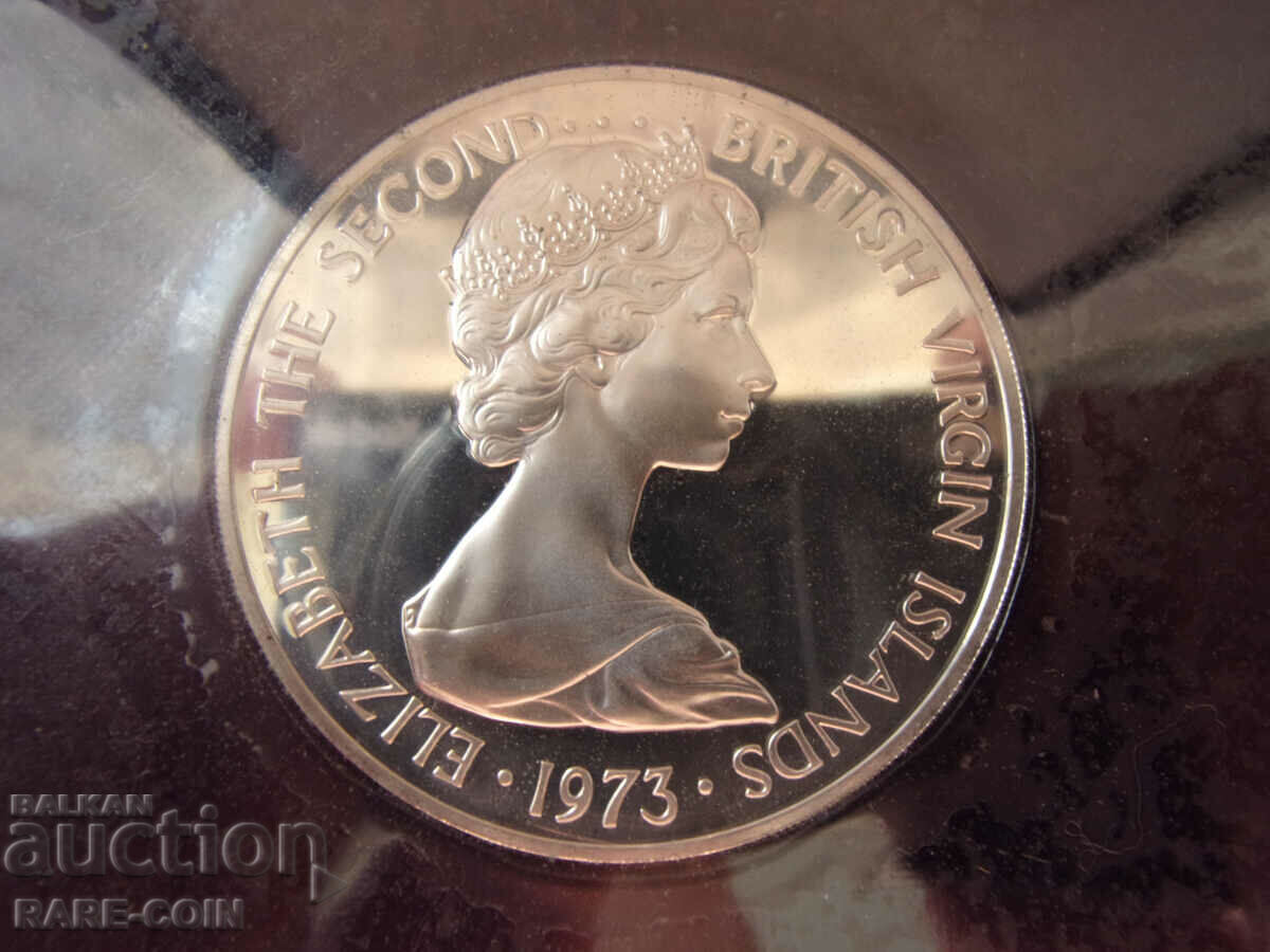 RS(42) Insulele Virgine UNC Specimen-PROOF set 1973 Rar - 7