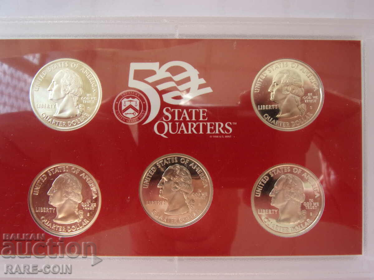 RS(42) USA UNC Silver-PROOF Set 2000 Rare - 5