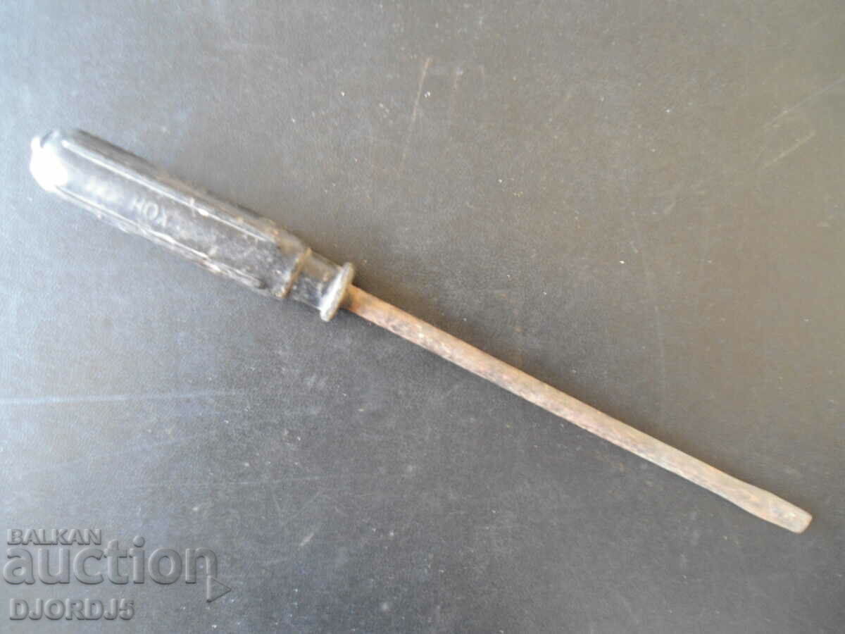 Old tool, screwdriver