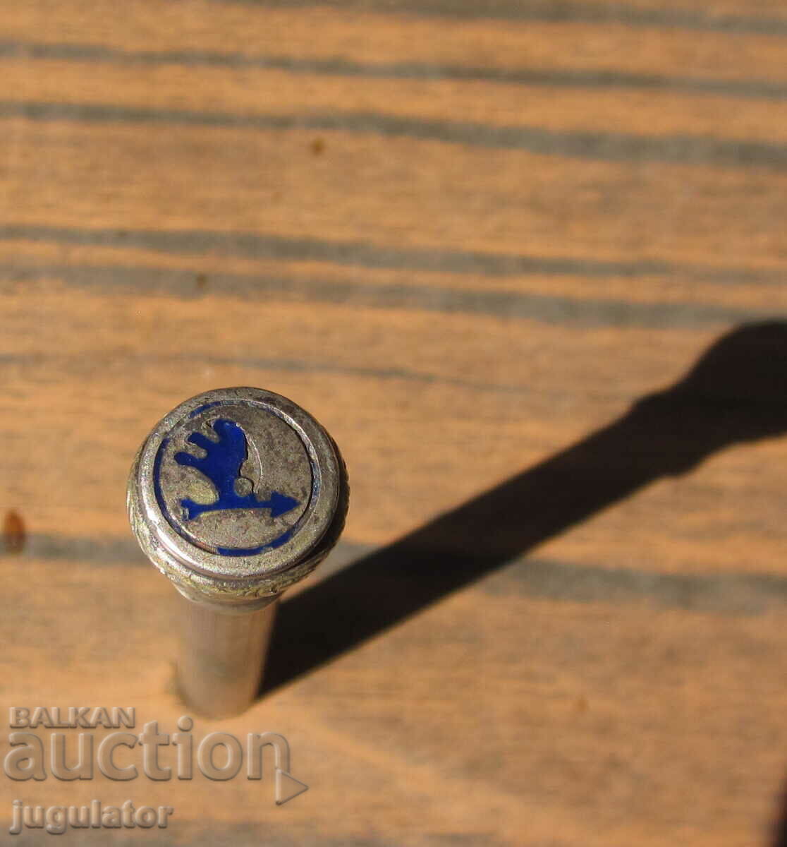 Auction  vintage 1930s skoda car metal advertising pencil