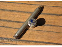 vintage 1930s skoda car metal advertising pencil
