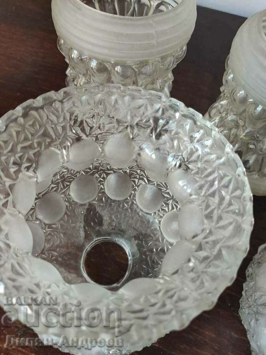 Δημοπρασία Αντίκα ποτήρι για πολυελαίους