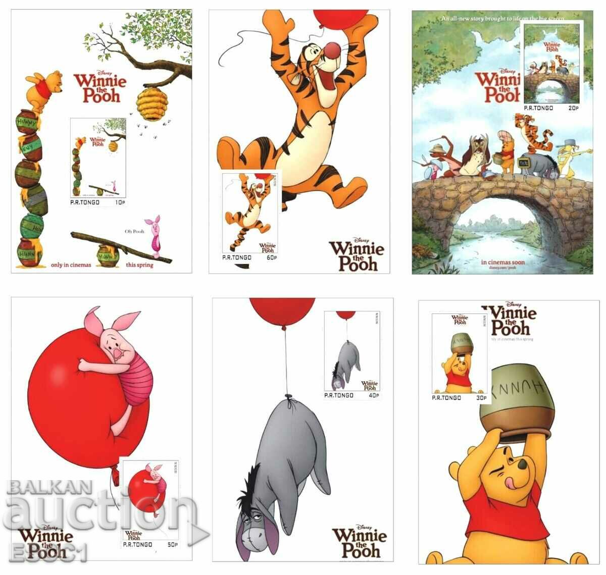 Blocuri clare Animație Disney Winnie the Pooh 2022 de Tongo