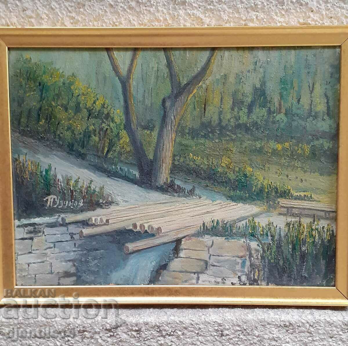 painting, oil on canvas with price 250.00 BGN | € 127.82 painting, oil on canvas with price 250.00 BGN | € 127.82