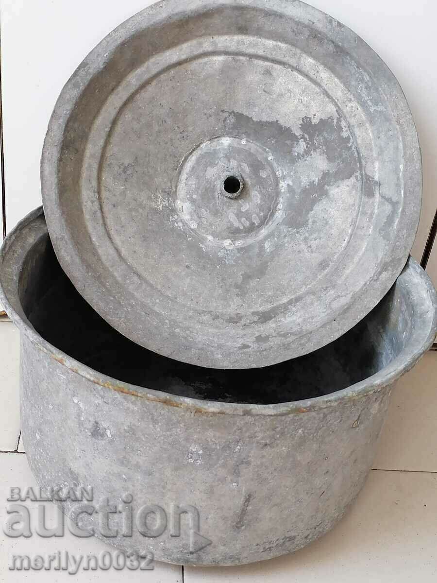 Copper brandy pot with lid and opening copper copper pot - 6 Copper brandy pot with lid and opening copper copper pot - 6