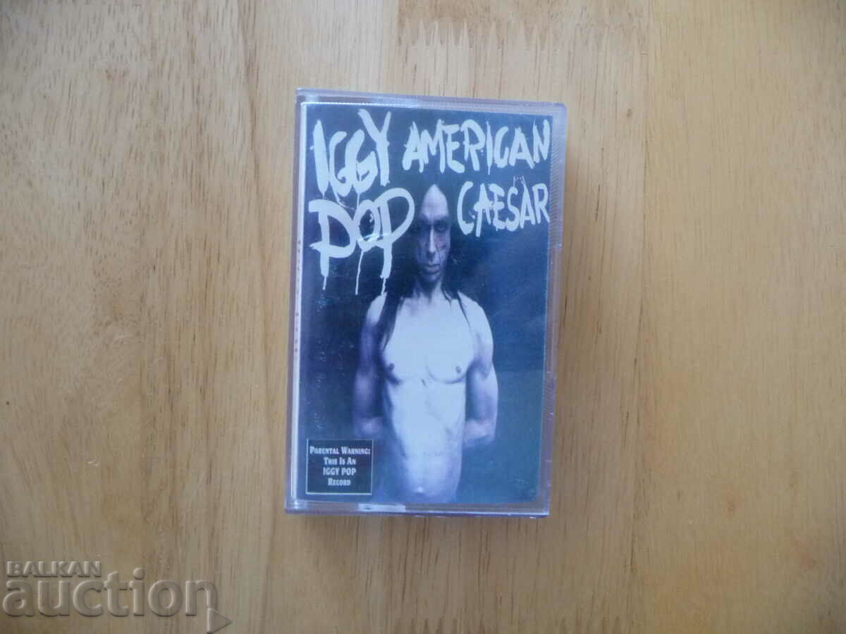 Iggy Pop American Caesar Iggy Pop Rock Music 1993 Aussie Cassette