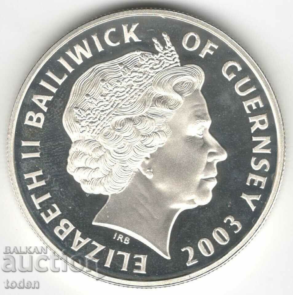 Guernsey-5 Pounds-2003-KM# 160a-Admiral Nelson-Silver Proof with price 130.00 BGN | € 66.47 Guernsey-5 Pounds-2003-KM# 160a-Admiral Nelson-Silver Proof with price 130.00 BGN | € 66.47