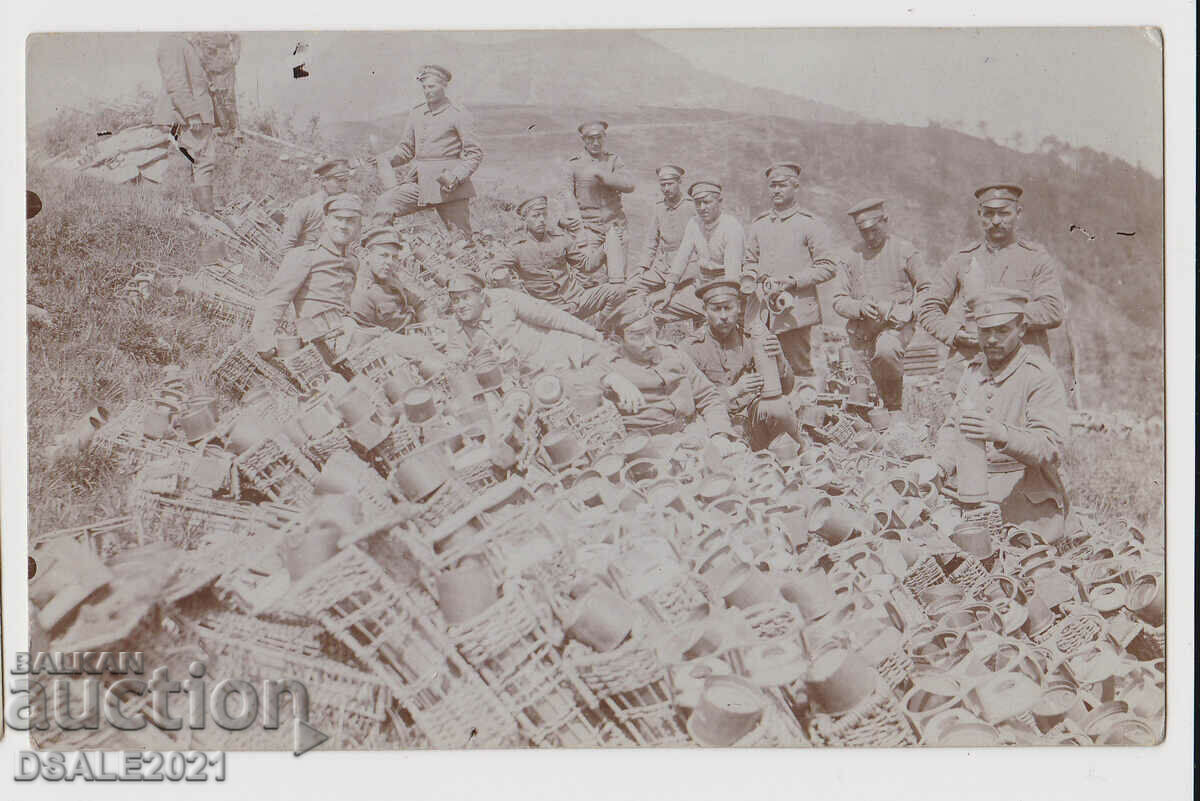 Bulgaria PSV military photo Southern Front shell baskets