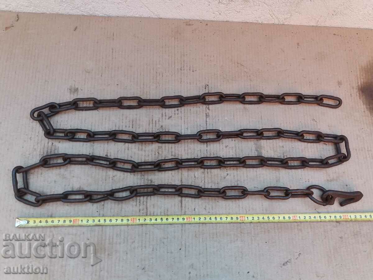 240 CM SOLID CHAIN, SHACKLE